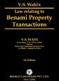 Law relating to Benami Property Transactions
